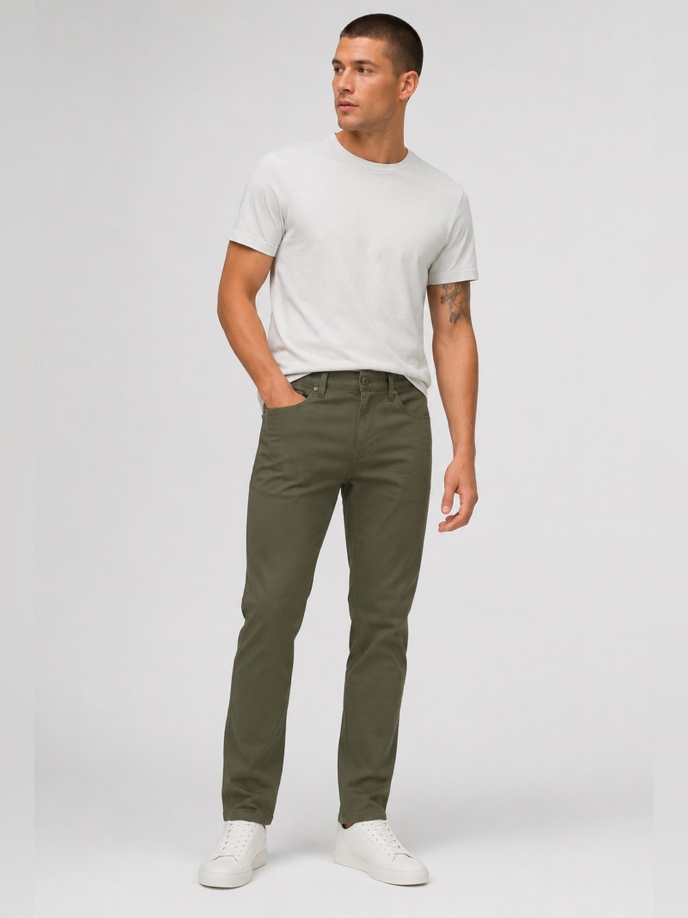 Lululemon ABC Slim-Fit 5 Pocket Pant Warpstreme Olive Green Men’s 28